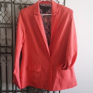 Spring Coral Blazer